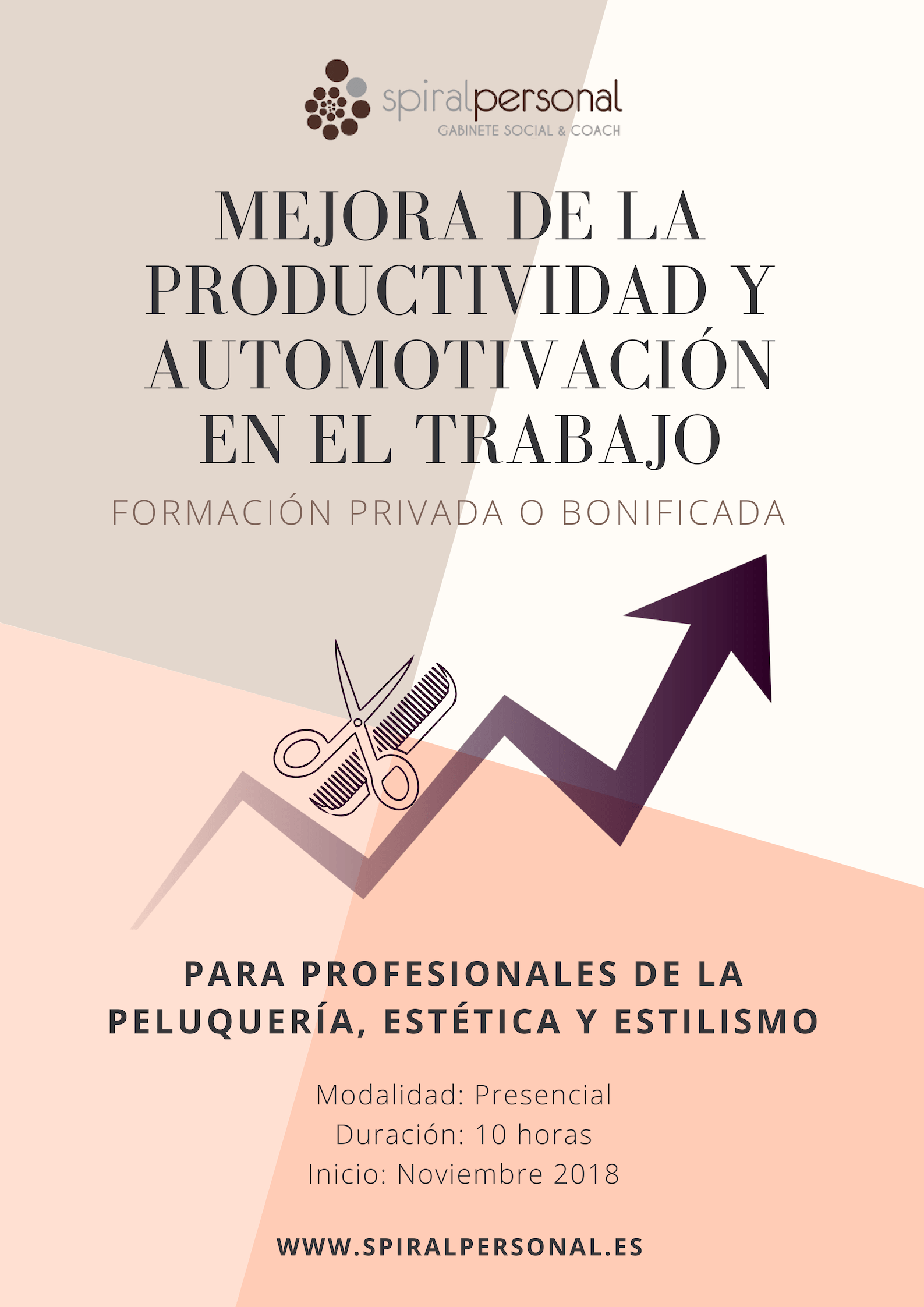 Imagen de Mejora productividad y automotivación (peluquería y estética)