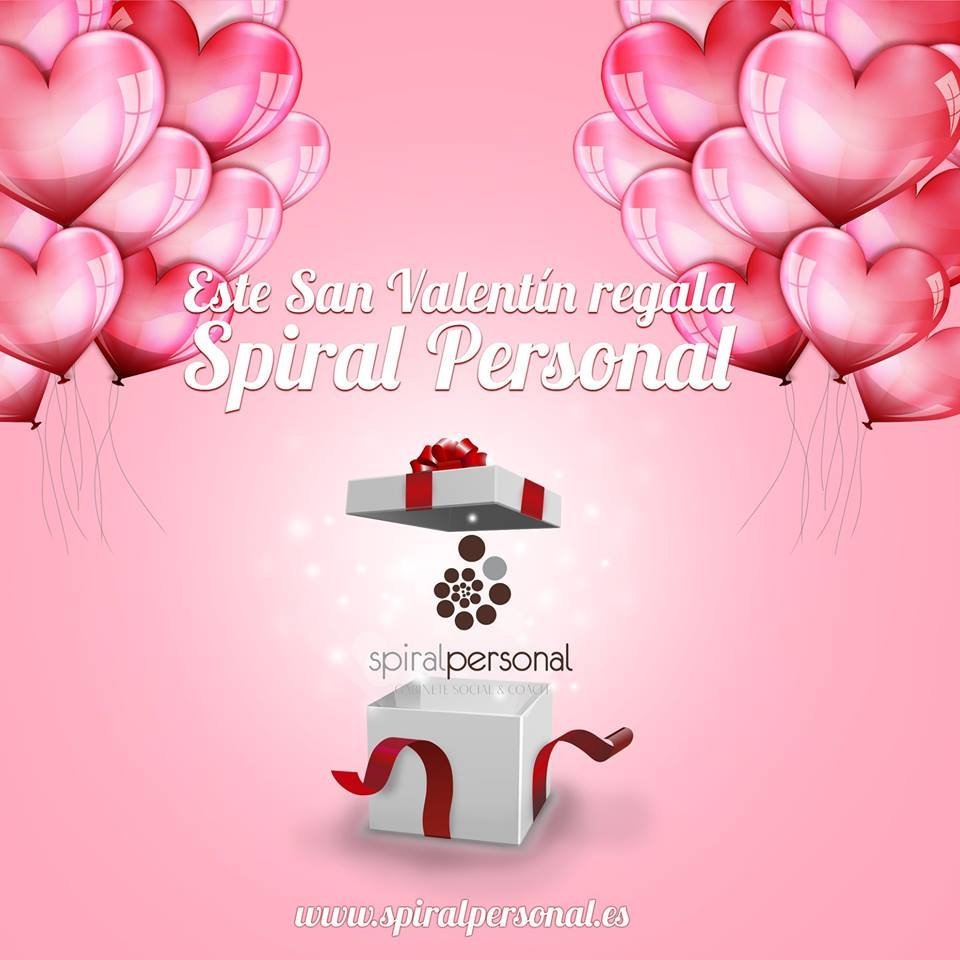 Imagen de San valentín (regala spiral) bej