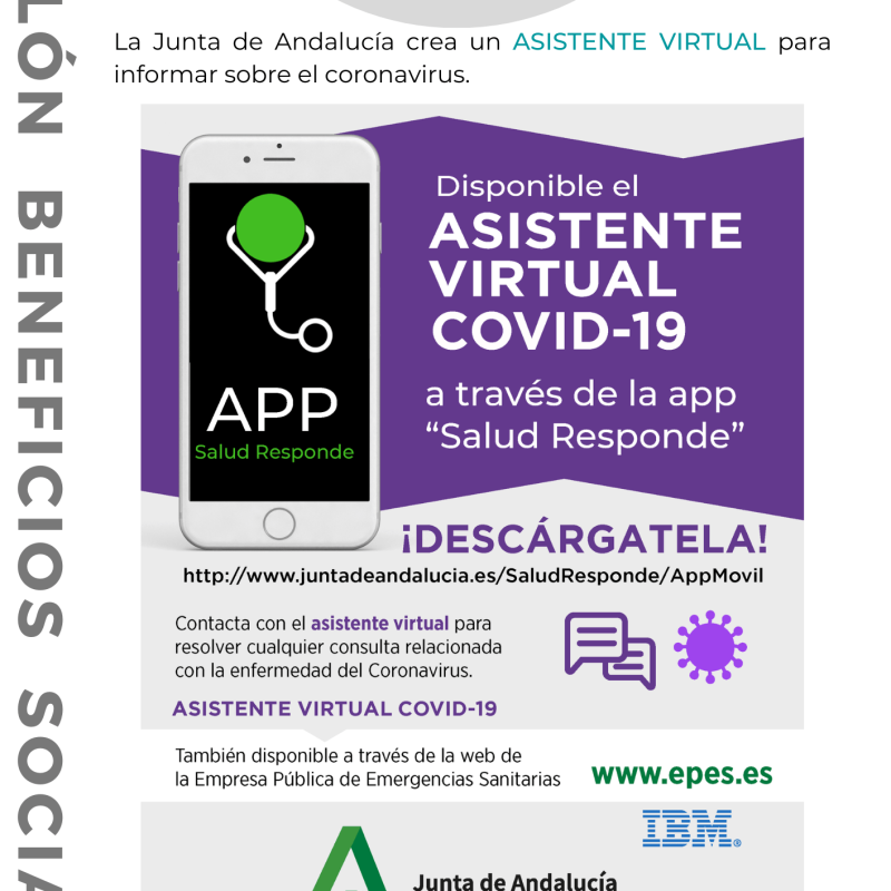 Imagen de Asistente virtual covid 19 (junta andalucía)
