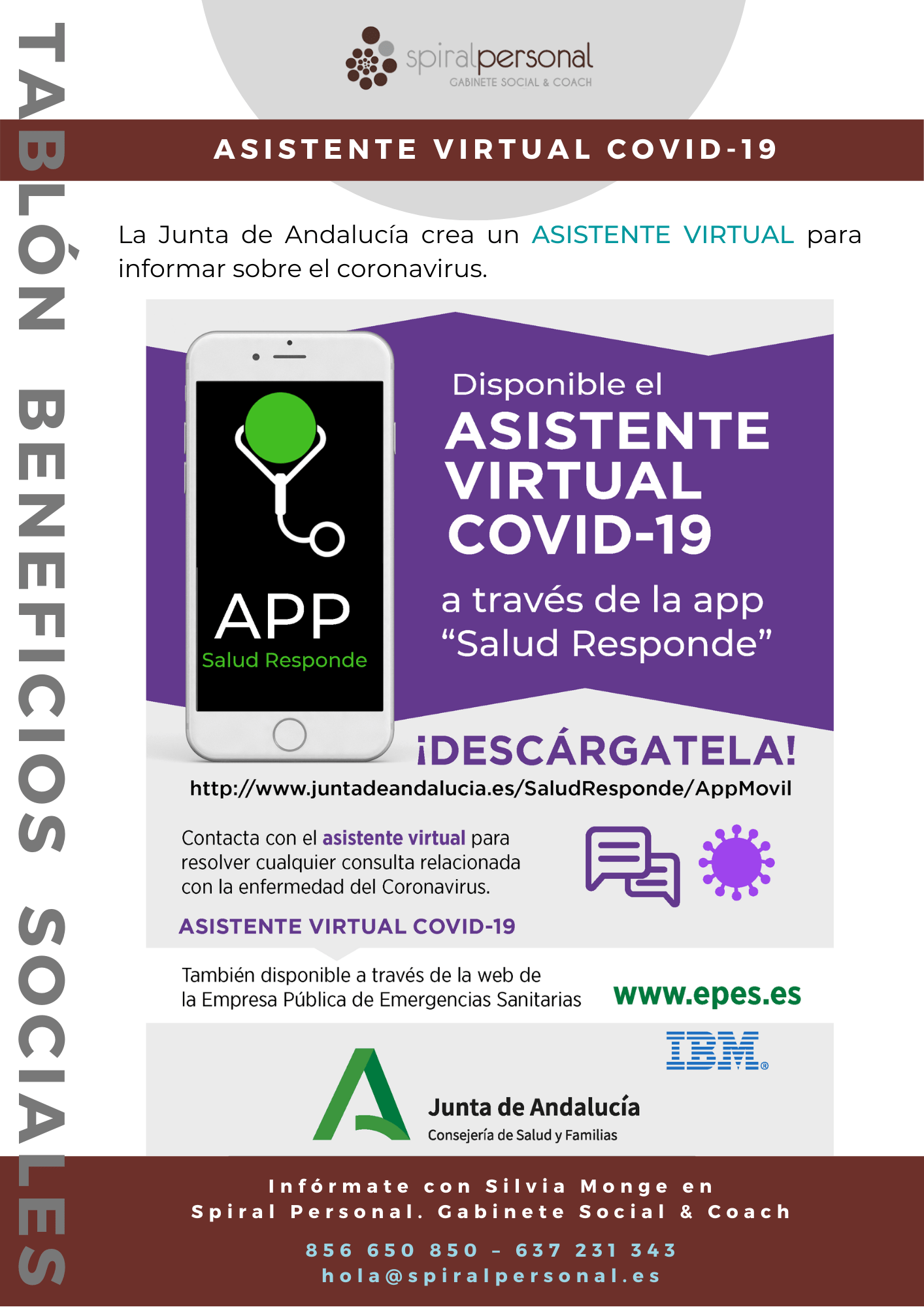 Imagen de Asistente virtual covid 19 (junta andalucía)