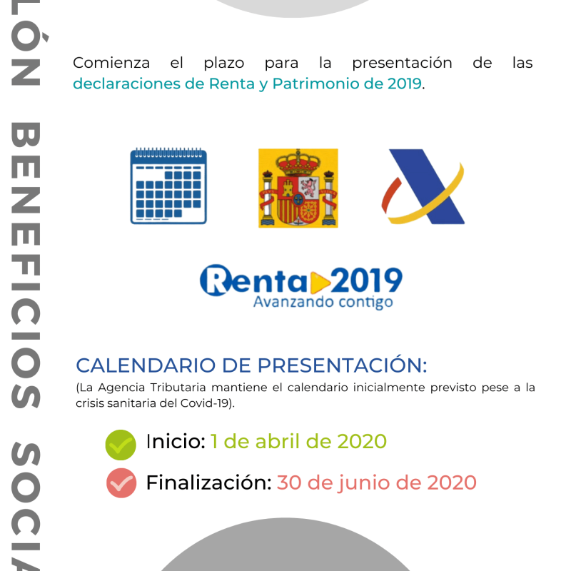 Imagen de Campaña renta 2019