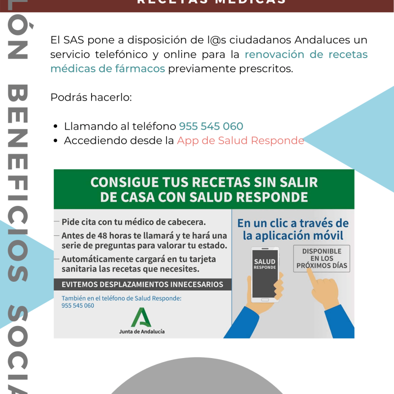 Imagen de Servicio renovación recetas médicas (mar 2020)