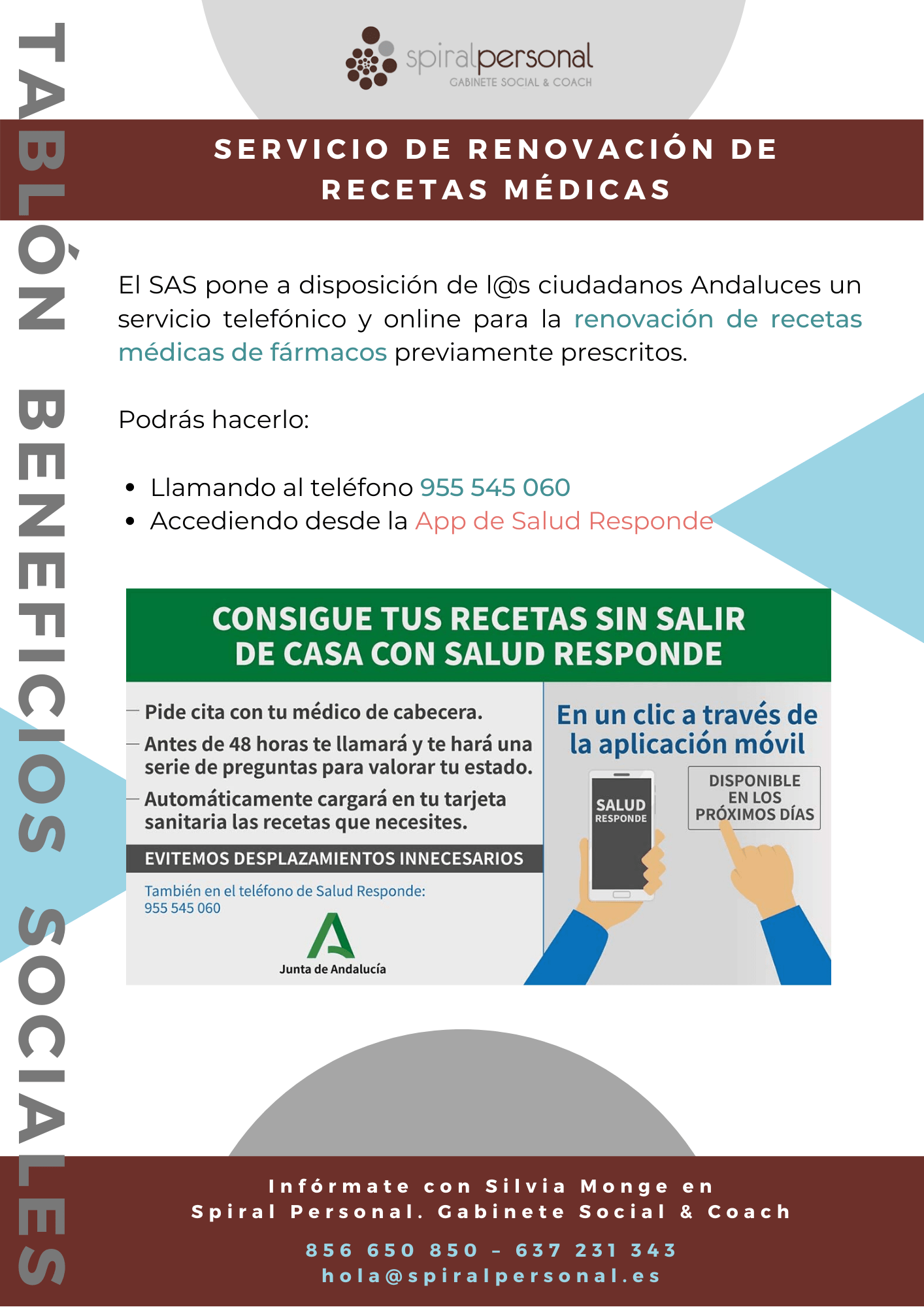 Imagen de Servicio renovación recetas médicas (mar 2020)