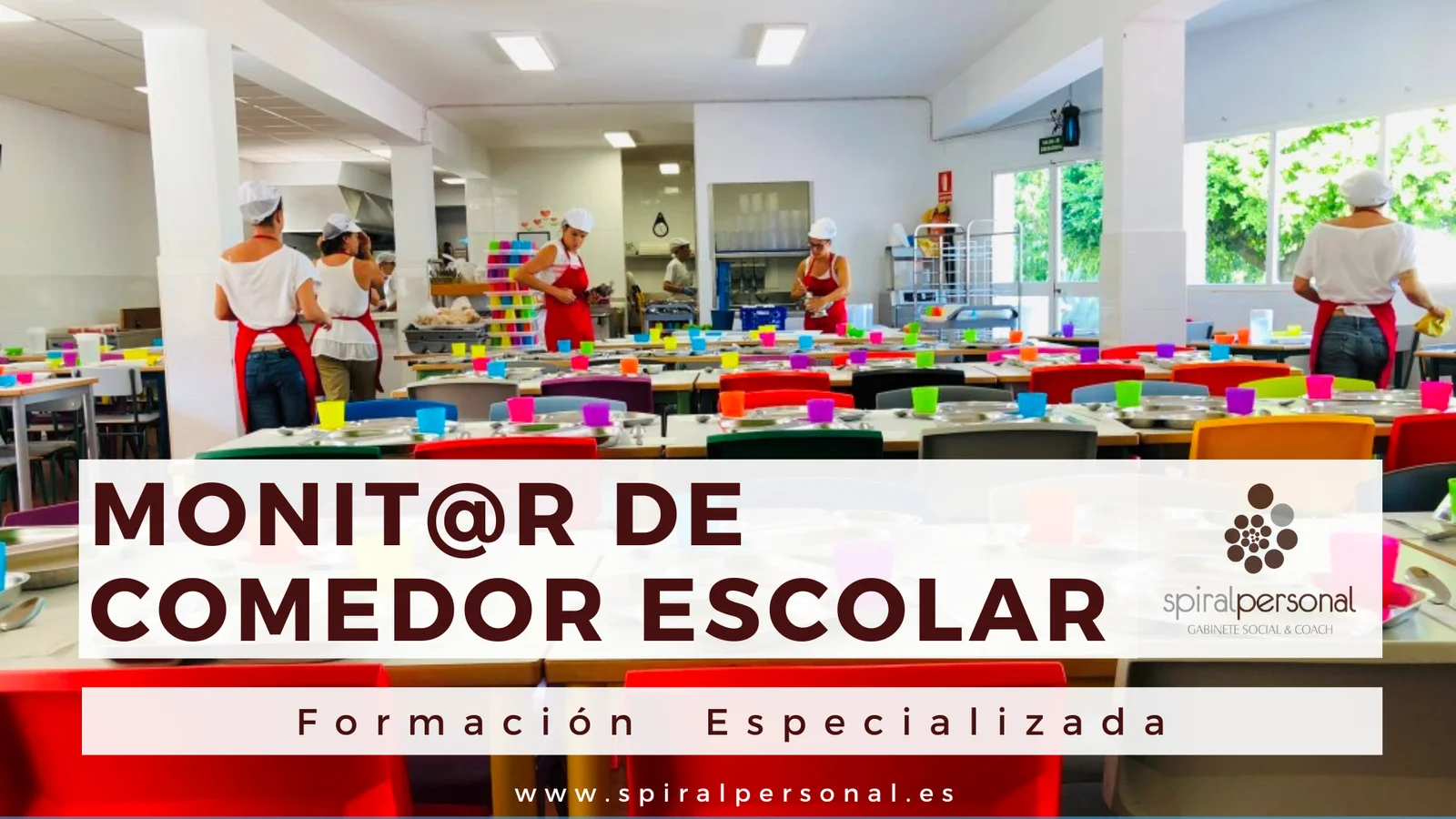 Imagen de Monitor de comedor escolar